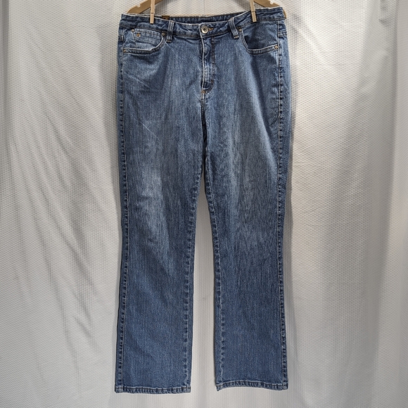 Aura Wrangler Bootcut Midrise Denim Jeans - 16 Avg - Picture 2 of 7